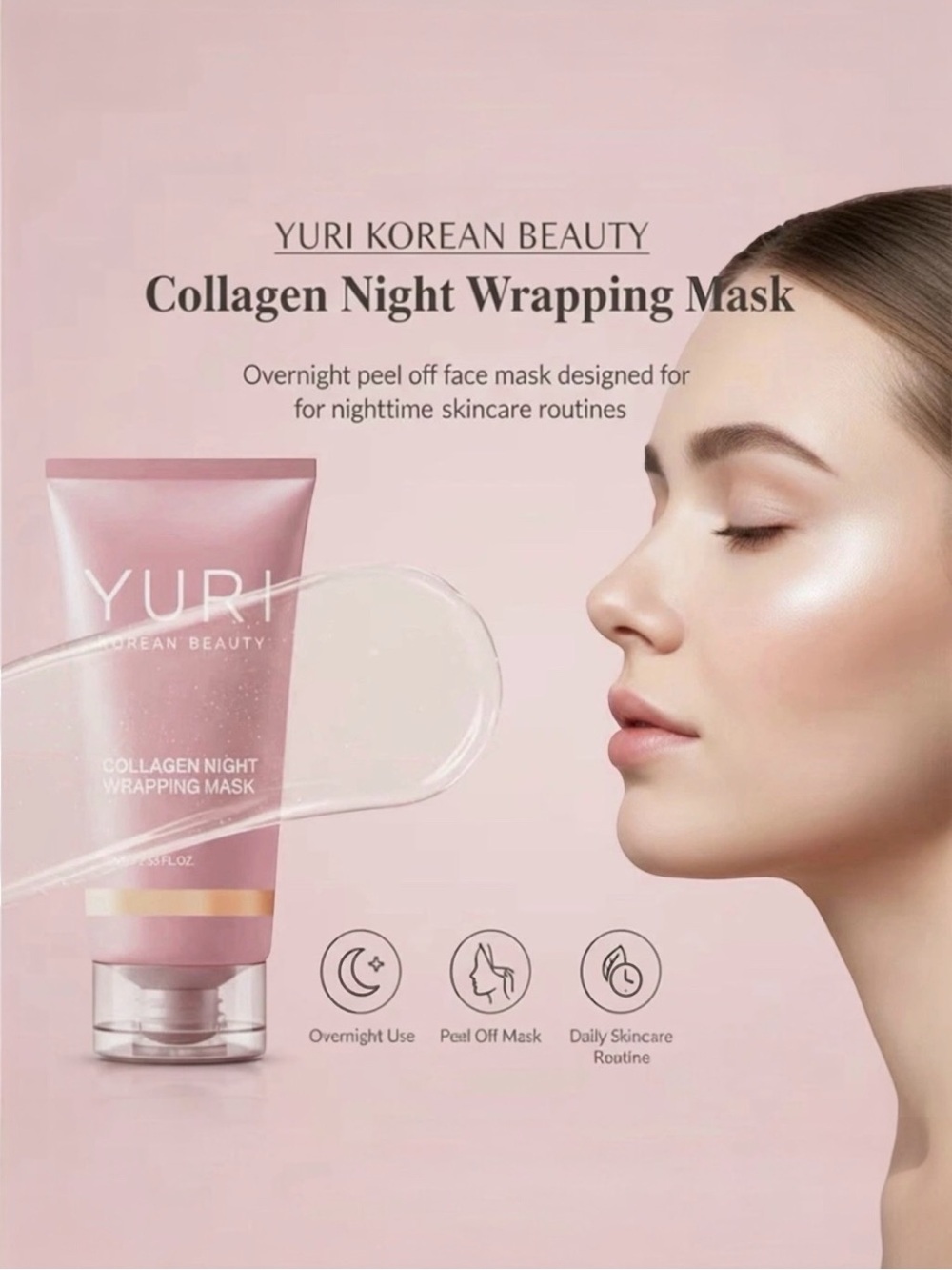 YURI Collagen Night Wrapping Mask